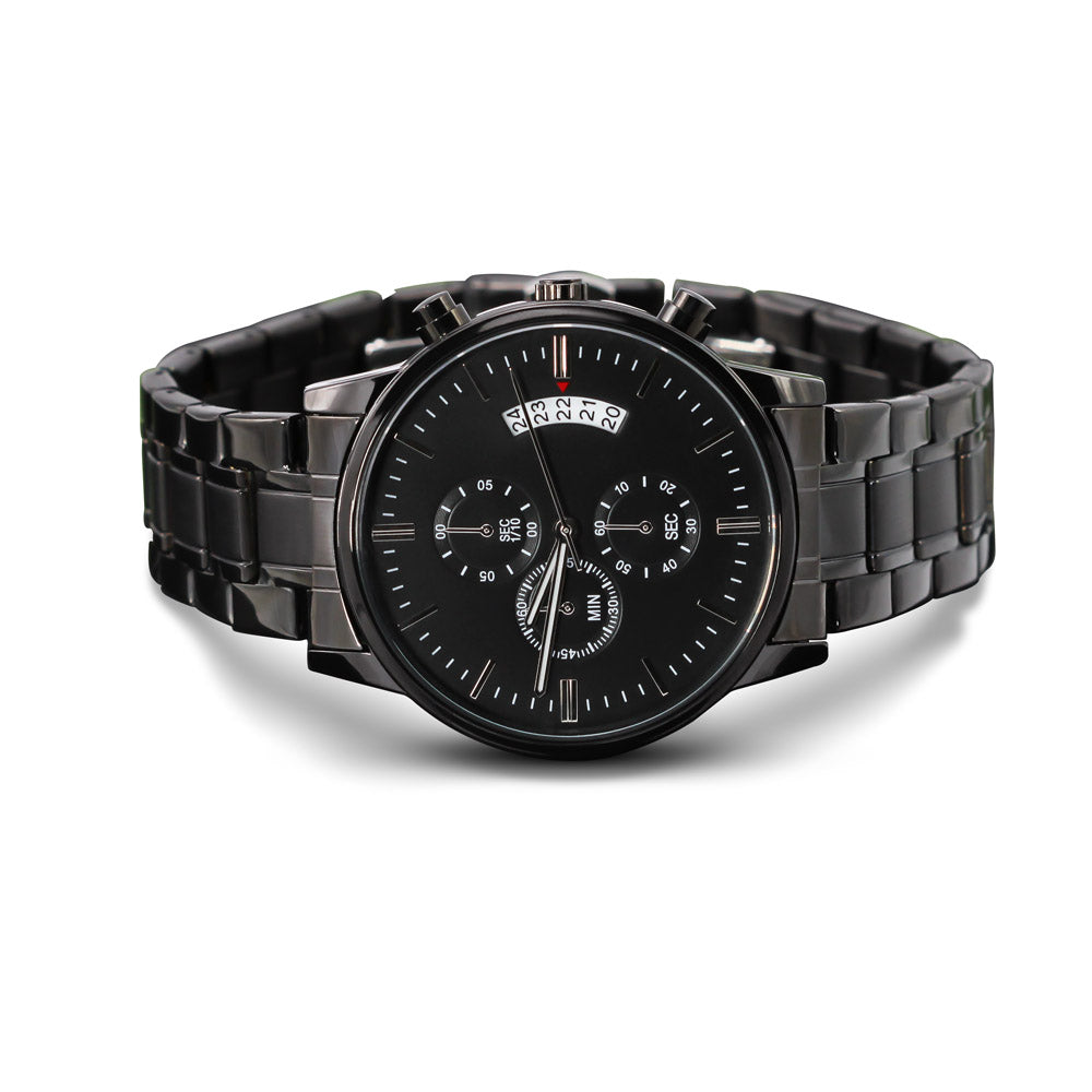 Gifts for Dad: Personalized Father's Day Watch with Custom Engraving