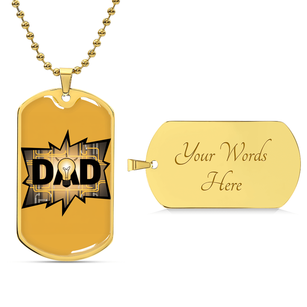 Father's Day Gift Custom Name Necklace | Personalized Necklace
