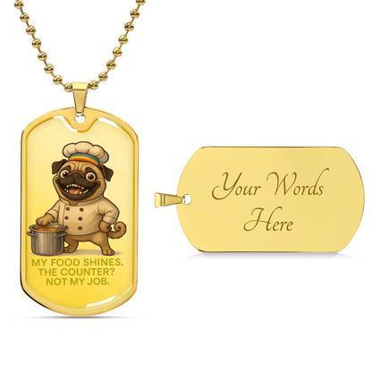 Pride Necklace Custom Name| Dog Tag Chain | Custom Dog Tag
