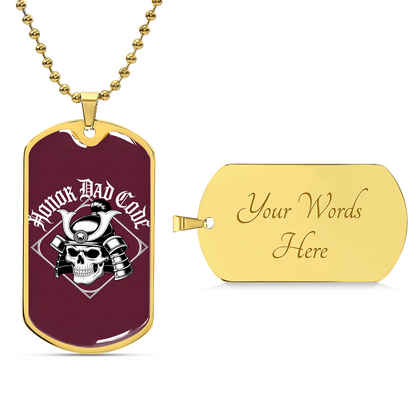 Father gift retirement personalized custom necklace fine jewelry