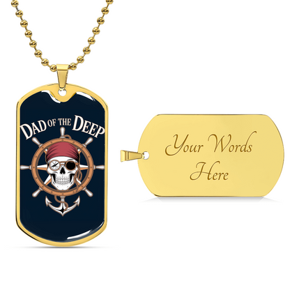 Father's Day Gift Custom Name Necklace | Personalized Necklace