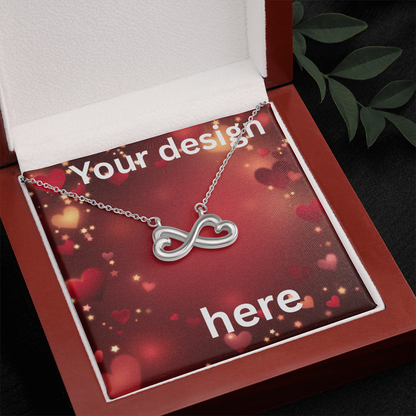 Valentine's Day Necklace with Custom Message Card - Sentimental Gift | Girlfriend Wife Anniversary Birthday