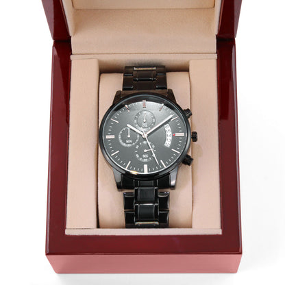 Gifts for Dad: Personalized Father's Day Watch with Custom Engraving