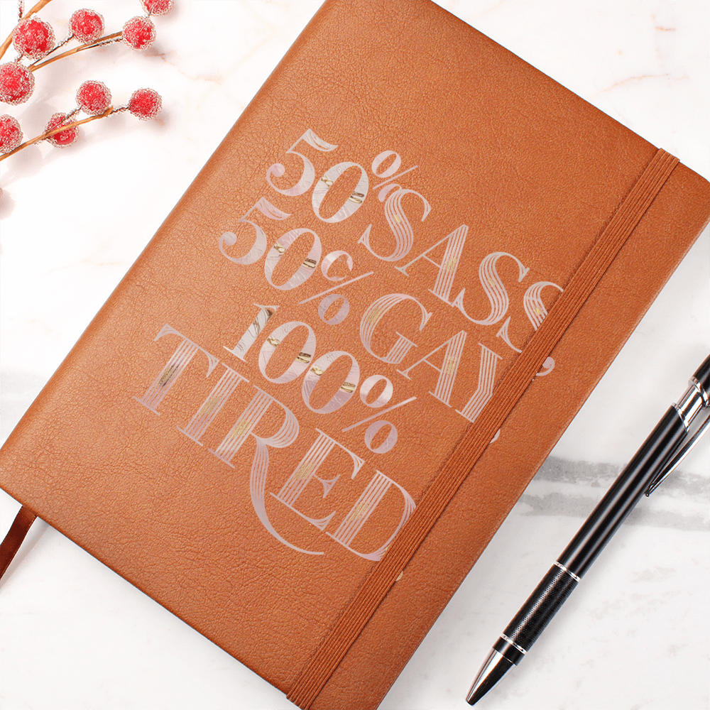 Pride LGBTQ Gift| Leather Journal