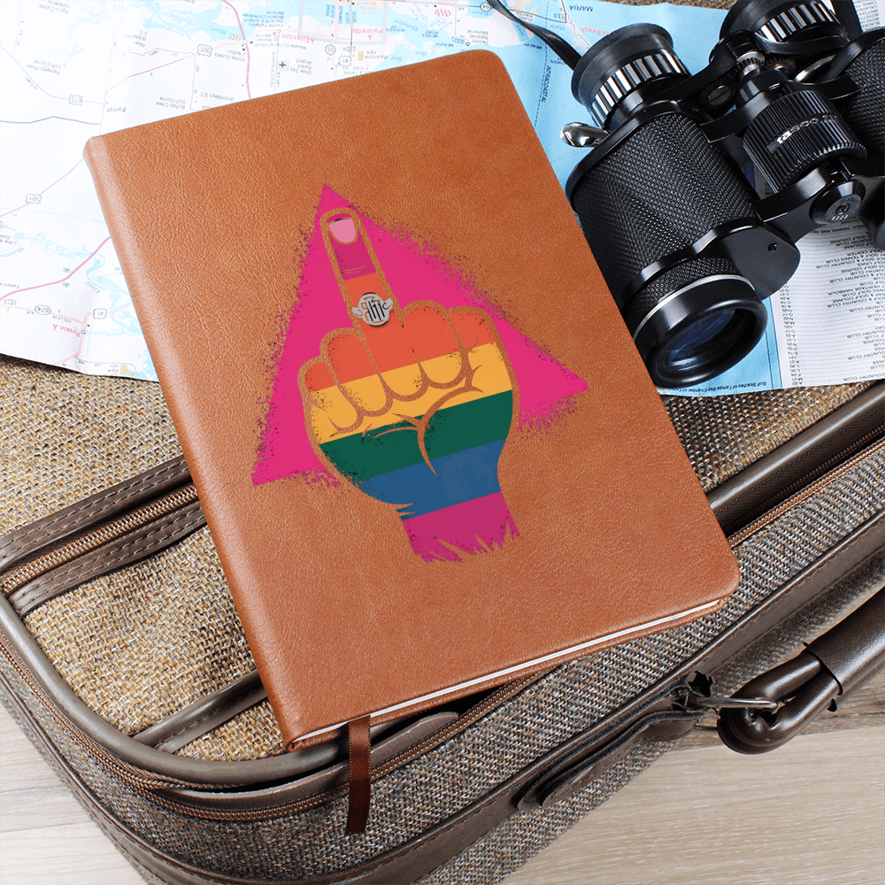 Pride LGBTQ Gift| Leather Journal