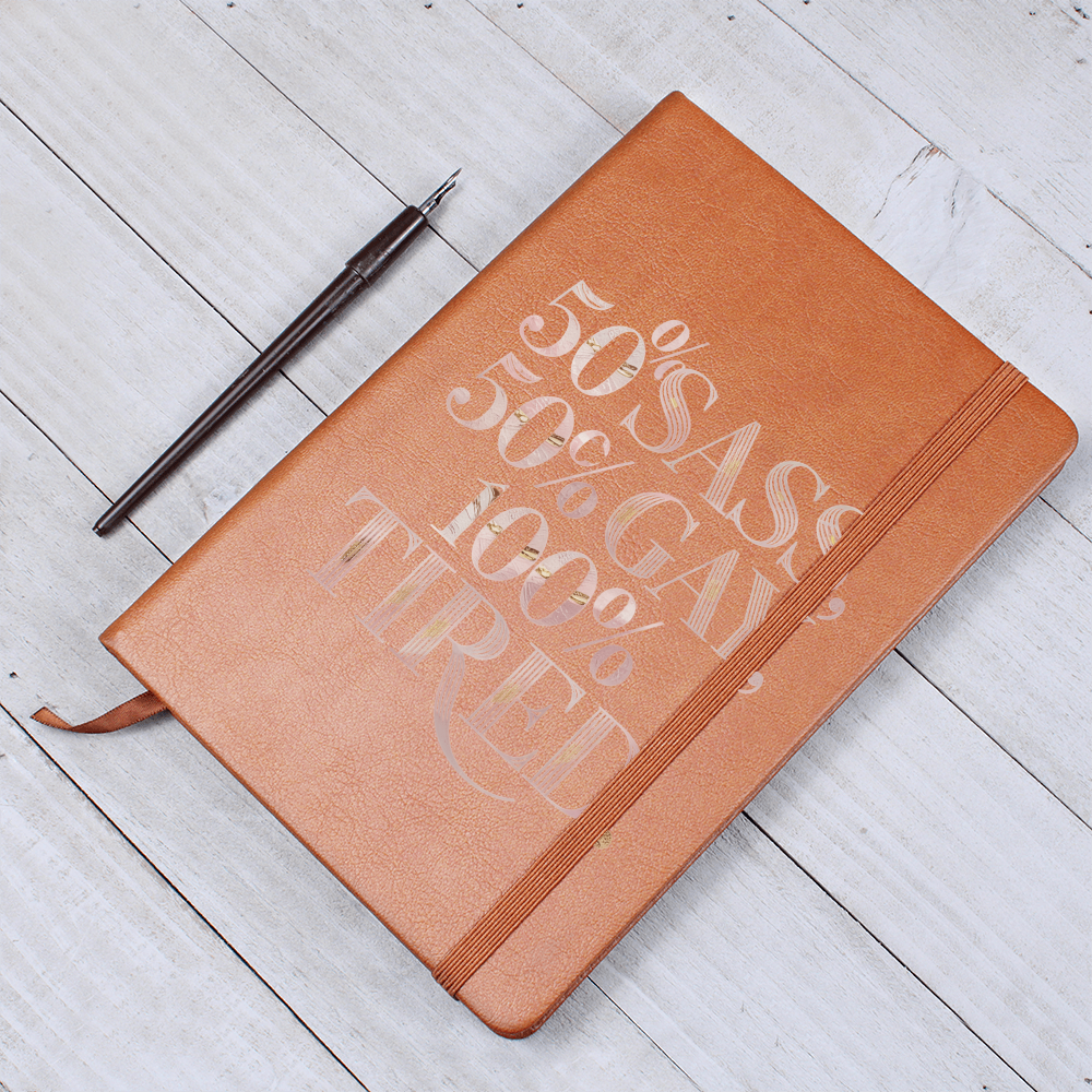 Pride LGBTQ Gift| Leather Journal