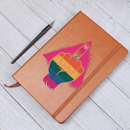 Pride LGBTQ Gift| Leather Journal