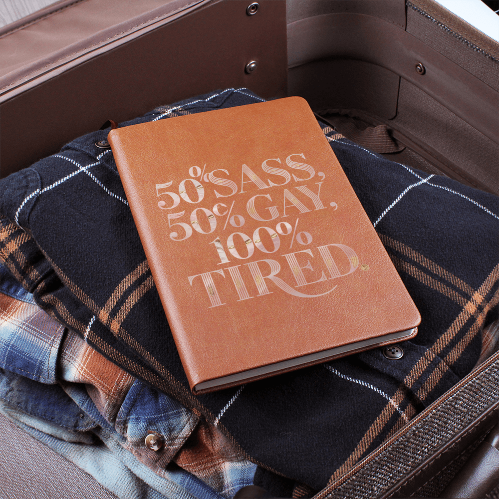 Pride LGBTQ Gift| Leather Journal
