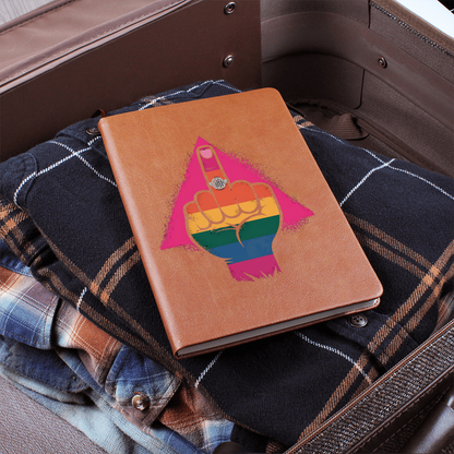 Pride LGBTQ Gift| Leather Journal