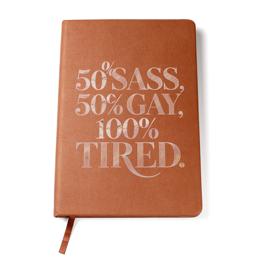 Pride LGBTQ Gift| Leather Journal
