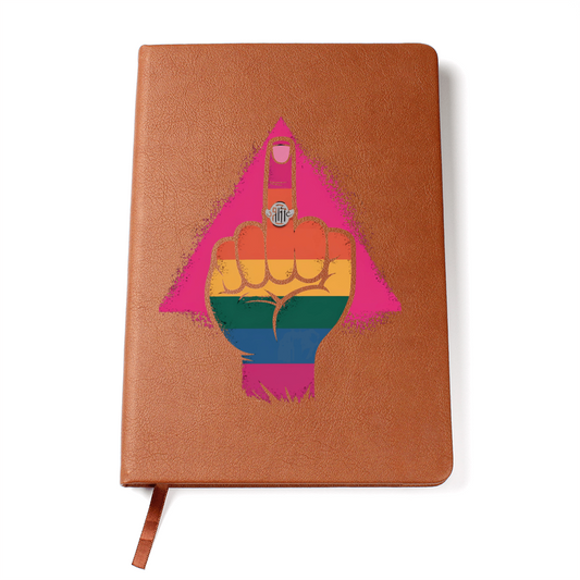 Pride LGBTQ Gift| Leather Journal