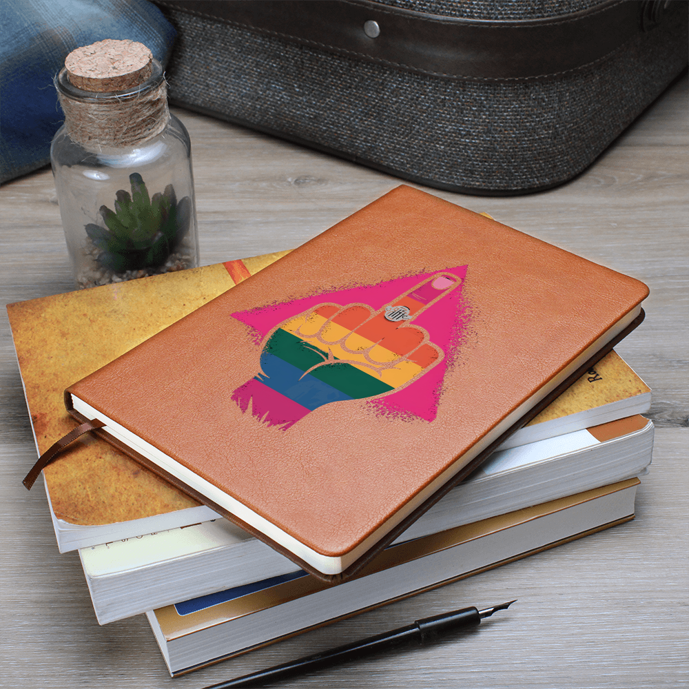 Pride LGBTQ Gift| Leather Journal