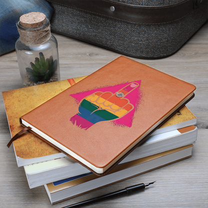 Pride LGBTQ Gift| Leather Journal