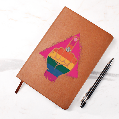 Pride LGBTQ Gift| Leather Journal