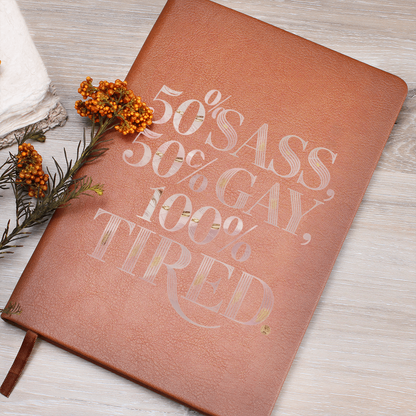 Pride LGBTQ Gift| Leather Journal