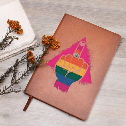 Pride LGBTQ Gift| Leather Journal
