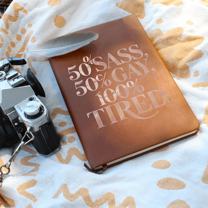 Pride LGBTQ Gift| Leather Journal
