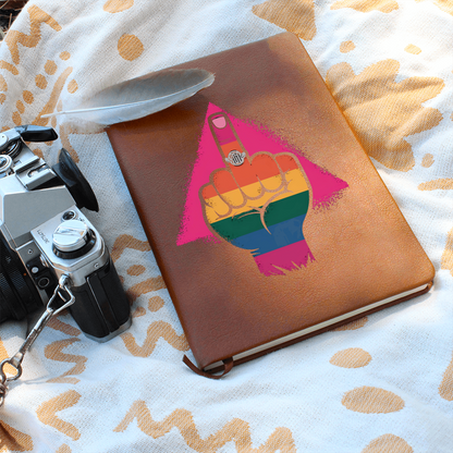 Pride LGBTQ Gift| Leather Journal