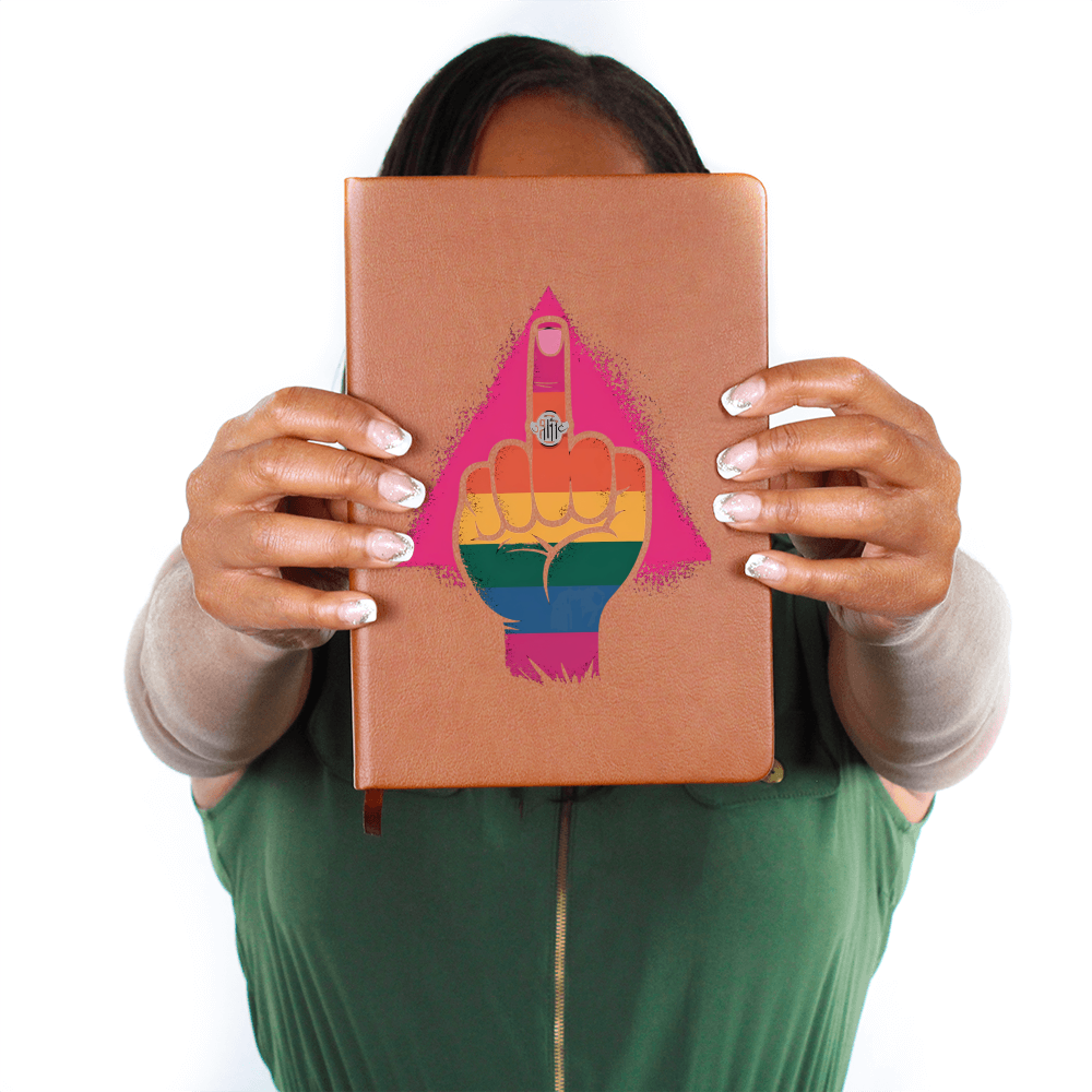 Pride LGBTQ Gift| Leather Journal