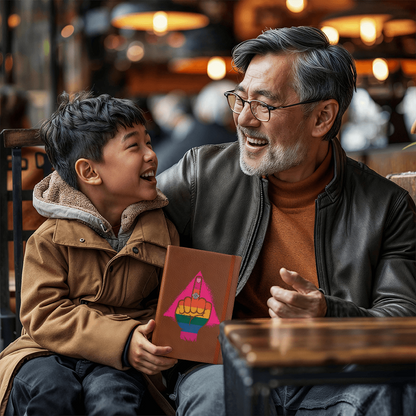 Pride LGBTQ Gift| Leather Journal