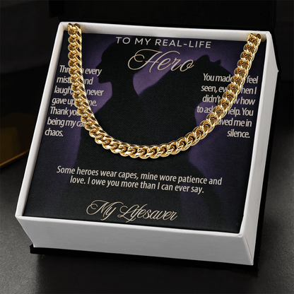 HERO brother,faders,dad,grampa,stepdad fine jewelry