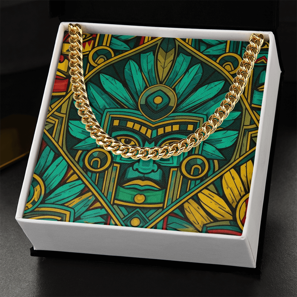 Cuban Link Chain stainless steel or 14K Yellow Gold Gift