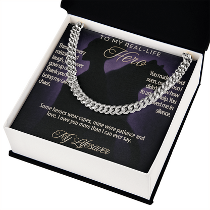 HERO brother,faders,dad,grampa,stepdad fine jewelry