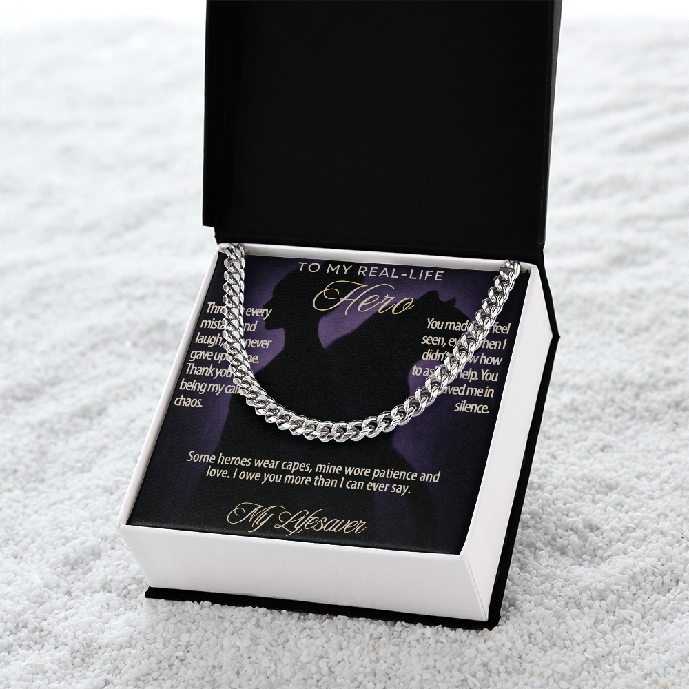 HERO brother,faders,dad,grampa,stepdad fine jewelry