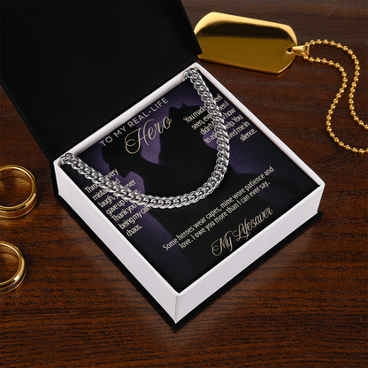 HERO brother,faders,dad,grampa,stepdad fine jewelry