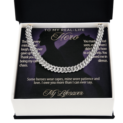 HERO brother,faders,dad,grampa,stepdad fine jewelry