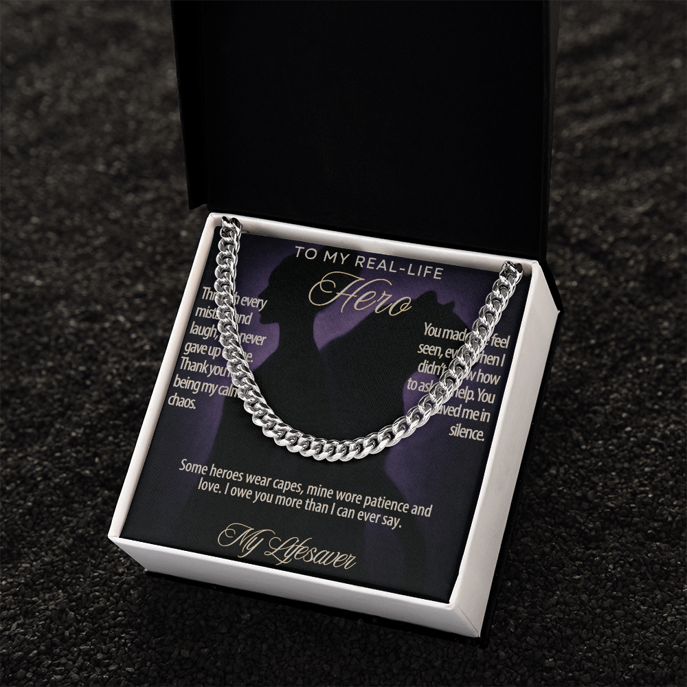 HERO brother,faders,dad,grampa,stepdad fine jewelry