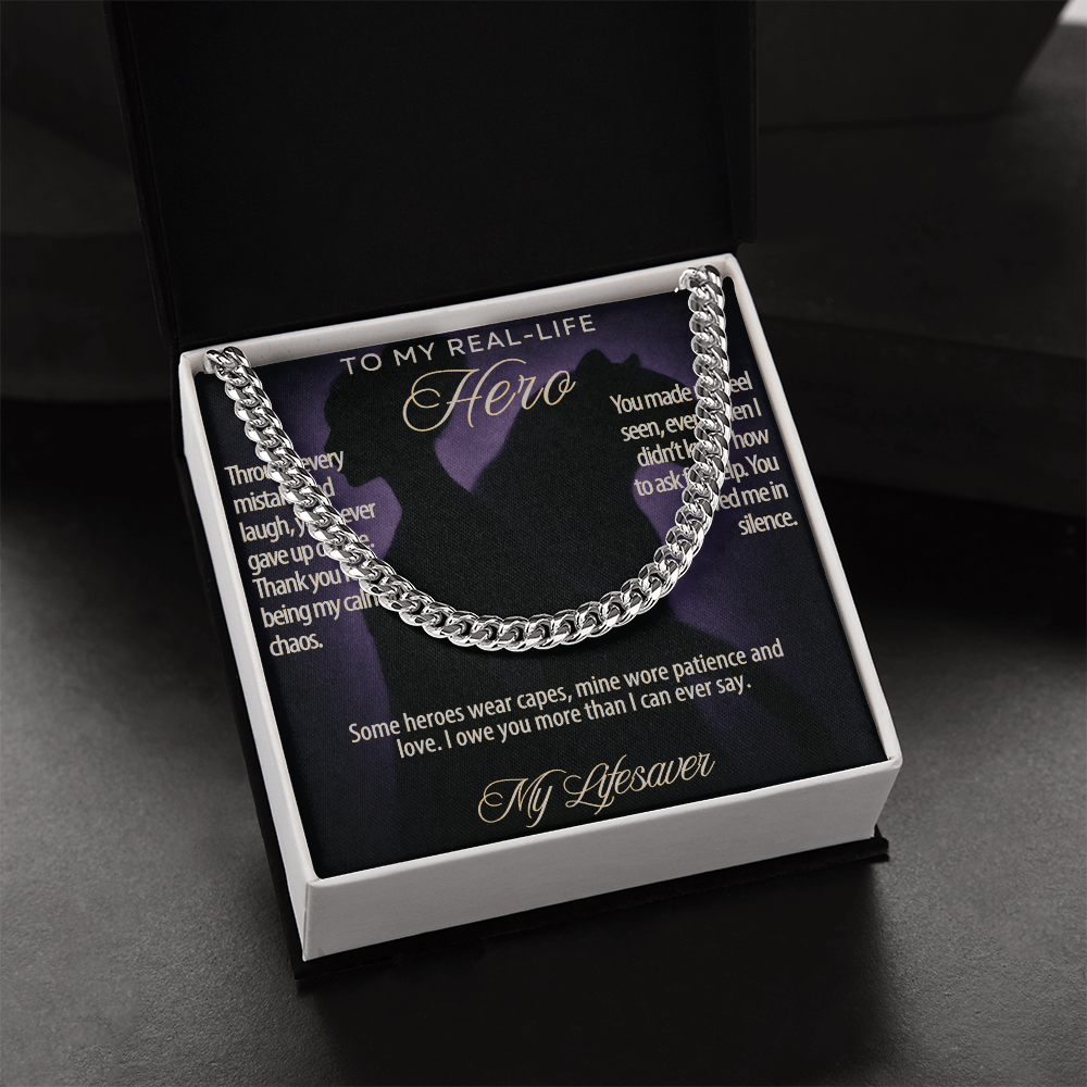 HERO brother,faders,dad,grampa,stepdad fine jewelry