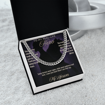 HERO brother,faders,dad,grampa,stepdad fine jewelry