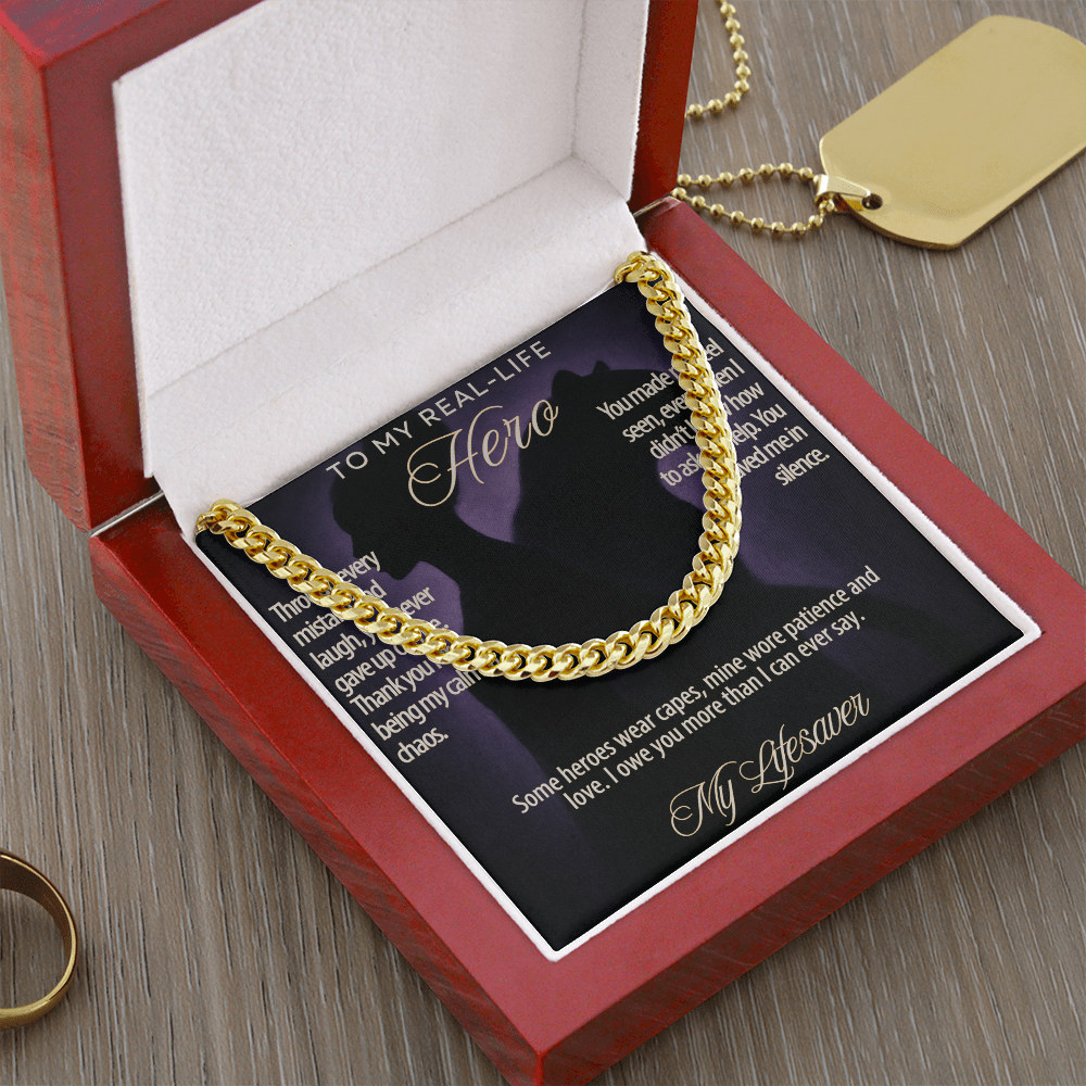 HERO brother,faders,dad,grampa,stepdad fine jewelry