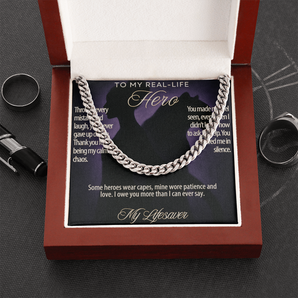 HERO brother,faders,dad,grampa,stepdad fine jewelry