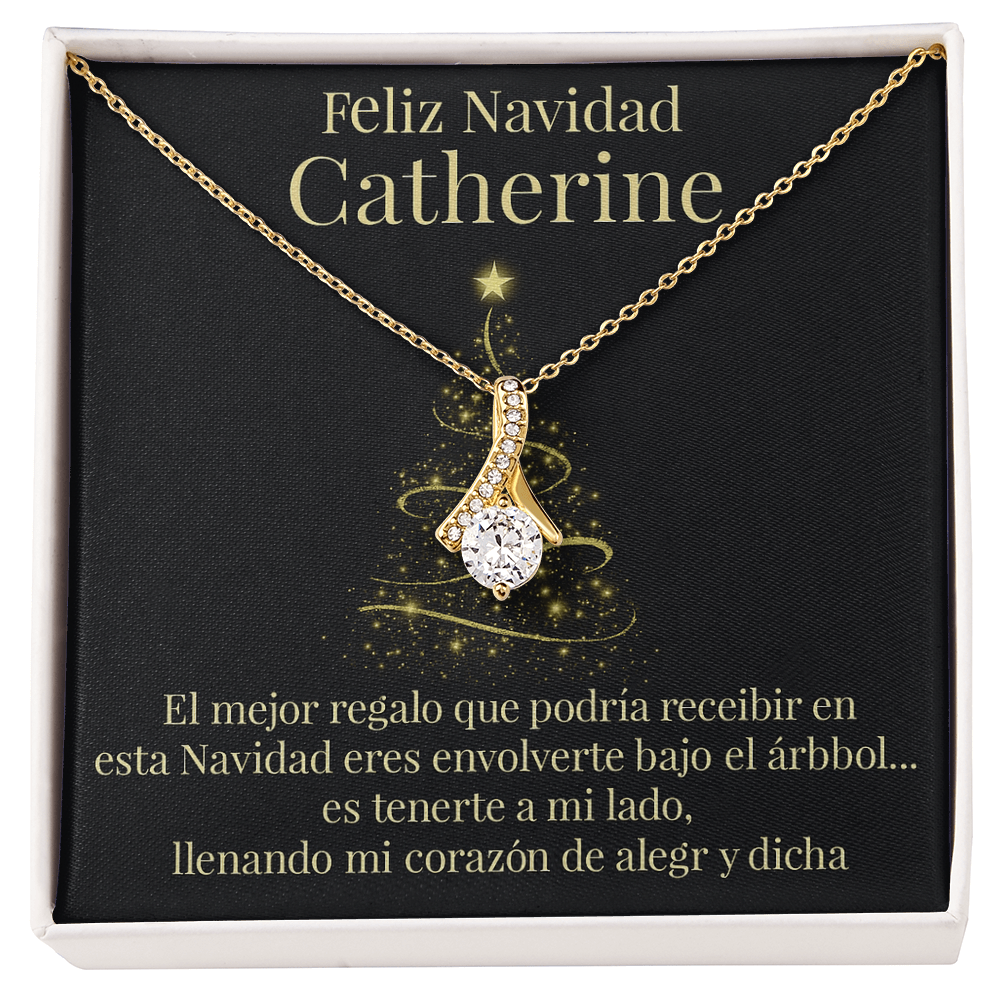 Alluring Beauty Necklace (Yellow & White Gold Variants)