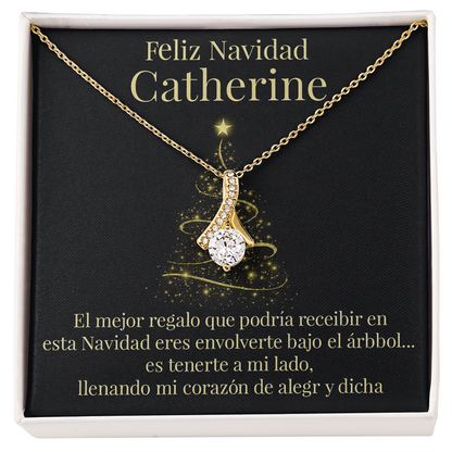 Alluring Beauty Necklace (Yellow & White Gold Variants)