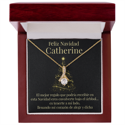 Alluring Beauty Necklace (Yellow & White Gold Variants)