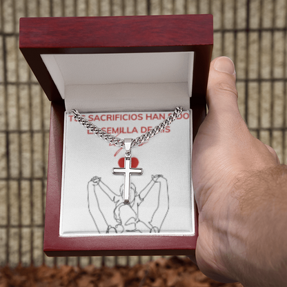 Gifts for Dad: Personalized Father's Day Necklace for a Special Dad
