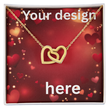 Personalized Valentine's Day Necklace with Custom Message Card | Gift for Wife Girlfriend Anniversary