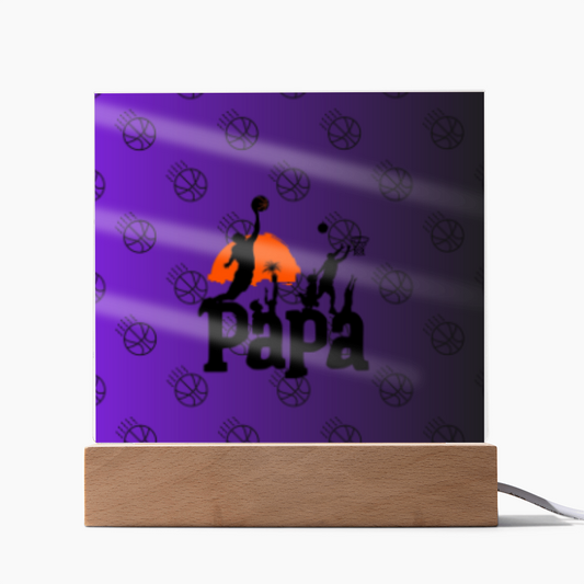 SQUARE PLAQUE father's day