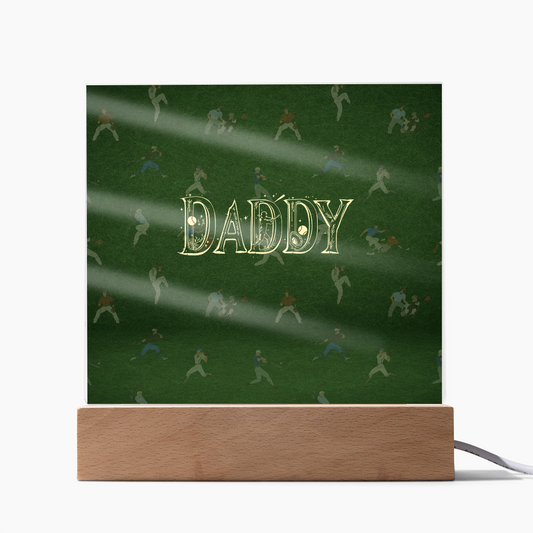 SQUARE PLAQUE father's day