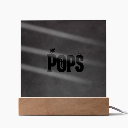 SQUARE PLAQUE father's day