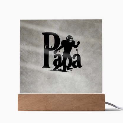 SQUARE PLAQUE father's day