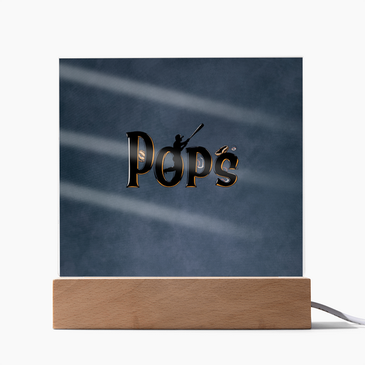 SQUARE PLAQUE father's day