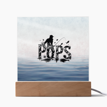 SQUARE PLAQUE father's day