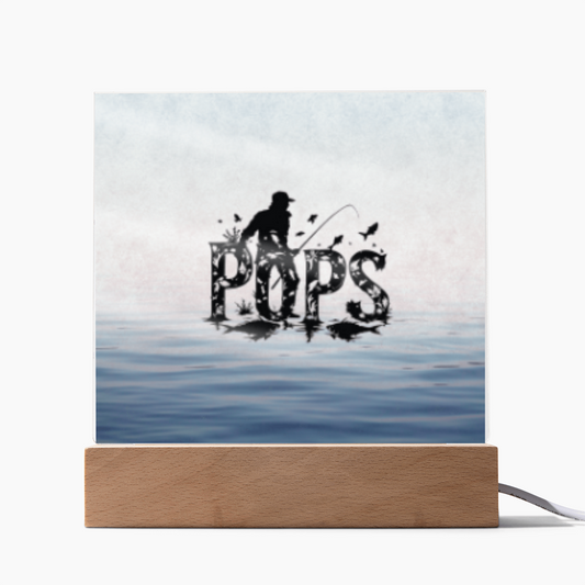 SQUARE PLAQUE father's day