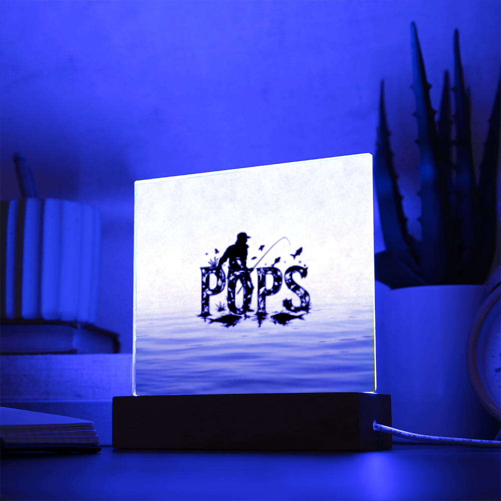 SQUARE PLAQUE father's day