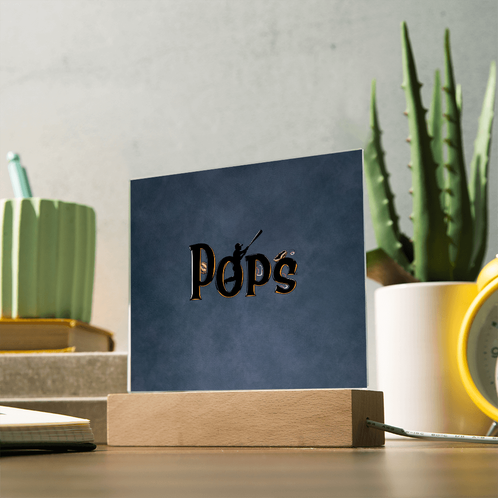 SQUARE PLAQUE father's day