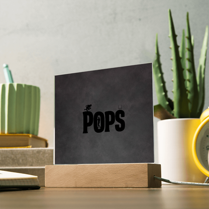 SQUARE PLAQUE father's day